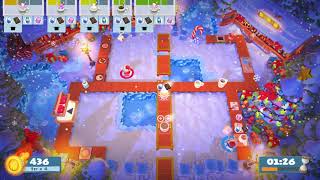 Overcooked 2 - Kevin Christmas Cracker, Level 1-3 - 3 Stars!