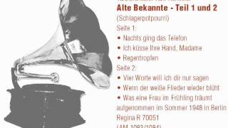 Tanzorchester Kurt Henkels: Alte Bekannte Teil I / II (Schlagerpotpourri)