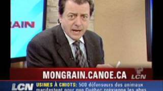 Jean-Luc Mongrain et les écureuils