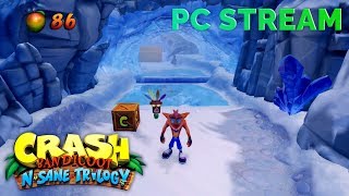 CrystalFissure Streams Crash Bandicoot N. Sane Trilogy on PC!