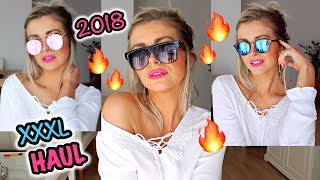 XXL TRY ON HAUL 2018 I SONNENBRILLEN I BeautybyOlja