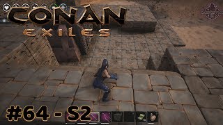 Conan Exiles - Back from the Pirate ship, little more building - #64- S2