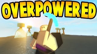THESE TOOLS ARE OVER POWERED! ROBLOX Booga Booga