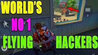 Flying Hacker in free fire || world's No1  Free fire hackers|| Run Gaming