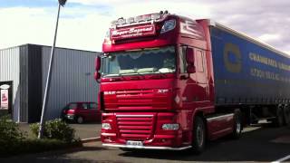 DAF XF Échappement libre - Transports Royer-Sazerat