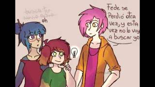 #fnafhs comics voz de abby (baby) fandub latino