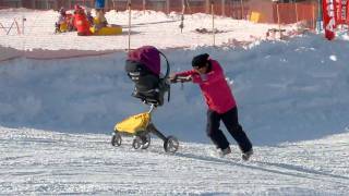 Stokke XPLORY on snow