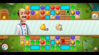 Gardenscapes Level 1728 Walkthrough "No Boosters Used"