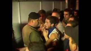წუხელ გვიან ღამით დაპირისპირება მოხდა „ქართული ოცნებისა" და ნაციონალური მოძრაობის" წევრებს შორის.