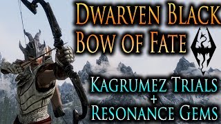 Skyrim Dragonborn - Dwarven Black Bow of Fate [The Kagrumez Trials]