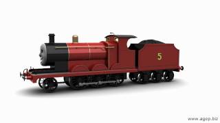 James the Red Engine (3D)