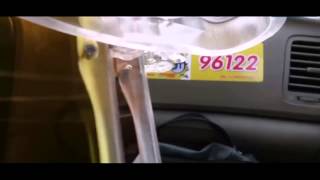 Установка Антибликового козырька для автомобиля HD Vision Visor Clear View