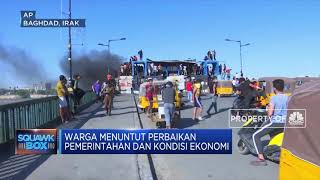 Warga Irak Demo Akibat Pemerintahan yang Baru