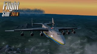 Flight Sim 2018: Antonov AN-225 | Full HD Gameplay Ultra Graphics | Ovilex Software