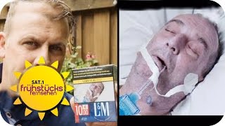 SCHOCKFOTO auf der Zigarettenpackung | SAT.1 Frühstücksfernsehen