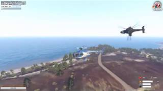 Намеренный таран авиатехники вид от пилота / Arma 3 Elysium Role Play 18+