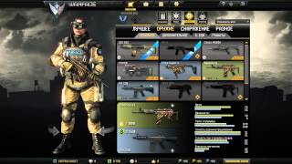 Warface - Item Shop Preview