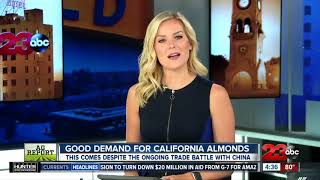 Ag Report: Strong demand for almonds, hail damages tomato crop and new top apple