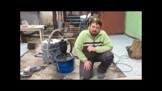 циклон + штроборез Фиолент + самодельный штроборез
