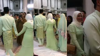So sweet! Fattah Amin pimpin tangan Fazura macam taknak lepas jer