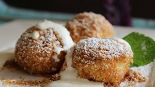 Traditional Farmers Cheese Dumplings ("Túrógombóc") - by Kitchen Paprikash