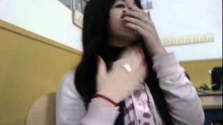 Paulita y su ataque de tos!jaajaaj