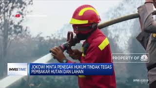 Jokowi: Tak Becus Urus Karhutla, Saya Copot!