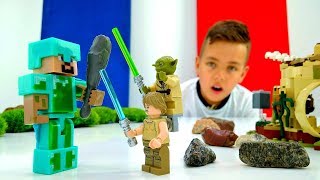 Секреты игры Майнкрафт - Стив в мире Звездных Войн!