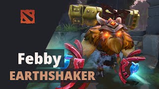 Febby plays Earthshaker Dota 2 Full Game