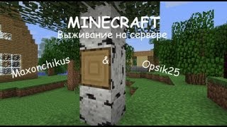 Minecraft Выживание на сервере - #4 - "Ферма, ад и зажигалки"