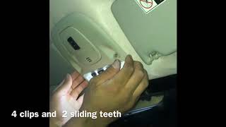 Jaguar X type domelight takeoff