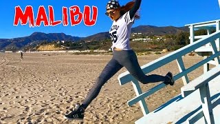 VLOG | танцы вокруг Малибу, приключения в туалете, пляж (часть 1)