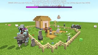 КАК СОЗДАТЬ СВОЮ ДЕРЕВНЮ В ЛЮБОМ МИРЕ И ПОМЕНЯТЬ РАБОТУ ЖИТЕЛЮ В Minecraft BE (Bedrock Edition)!