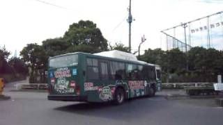 都営バスR-L115　臨海車庫 出庫シーン