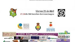 Bm GRANOLLERS - DOMINICOS ZARAGOZA