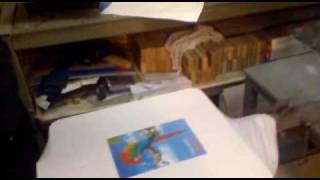 CMYK screenprinting t shirt design M