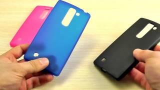 ОБЗОР: Классный Силиконовый Чехол-Накладка для LG G4c H522y