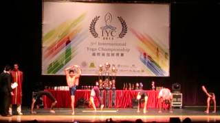 3rd IYC International Yoga Championship (2013 瑜伽總冠軍決賽)