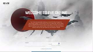 Регистрация и создание персонажа в игре EVE Online