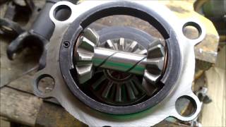 Сборка переднего редуктора CF Moto 500 gear assembly