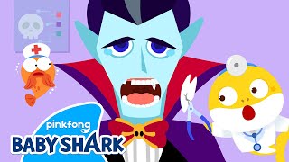 ????‍ ️ Spooky Halloween Monsters Go to Hospital | Baby Shark's Hospital Play 