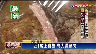 近1成上班族 有大腸息肉－民視新聞