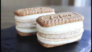 ?로투스마카롱/ 제일베이킹/ Lotus Biscoff macaron/ Jeil baking