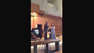 Sandra Marante and Gerard Ortega "All I ask of you" Phantom of the opera .