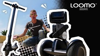 LE ROBOT DU FUTUR !!! LOOMO SEGWAY PRESENTATION !