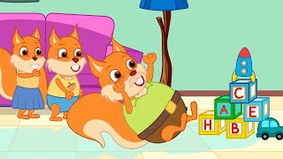 Famille d'Écureuil - Piège à eau Animé 2023 en Français