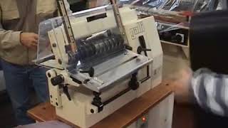 Машина для нарезки кожи на ремни и полосы Galli TS300LX