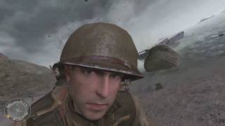 Call of Duty 2 Прохождение Часть 10 Бой за Пуэнт дю Хок