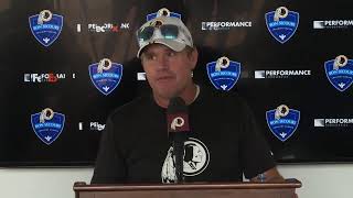 WATCH LIVE: HC Jay Gruden speaks to the media on Day 1 of #SkinsCamp