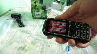 #Gearbest unboxing e teste telefone anti-impacto multifuncional XP3600